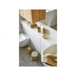 Zone Denmark Rangements Salle De Bain Distributeur De Savon En Argile Cappuccino -Rangements déco Soldes distributeur de savon en argile cappuccino 2