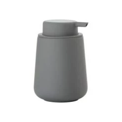 Zone Denmark Rangements Salle De Bain Distributeur De Savon En Argile Gris -Rangements déco Soldes distributeur de savon en argile gris 4