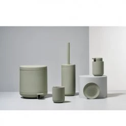 Zone Denmark Rangements Salle De Bain Distributeur De Savon En Argile Vert Pistache -Rangements déco Soldes distributeur de savon en argile vert pistache 6