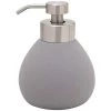 Sensei Maison Rangements Salle De Bain Distributeur De Savon En Céramique Anthracite -Rangements déco Soldes distributeur de savon en ceramique anthracite 9