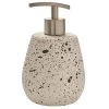 Guy Levasseur Rangements Salle De Bain Distributeur De Savon En Céramique Blanc Tacheté à La Main -Rangements déco Soldes distributeur de savon en ceramique blanc tachete a la main