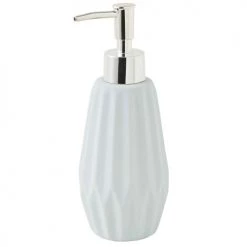 Guy Levasseur Rangements Salle De Bain Distributeur De Savon En Céramique Bleu