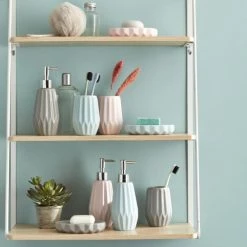 Guy Levasseur Rangements Salle De Bain Distributeur De Savon En Céramique Gris -Rangements déco Soldes distributeur de savon en ceramique gris 5