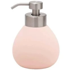 Sensei Maison Rangements Salle De Bain Distributeur De Savon En Céramique Greige -Rangements déco Soldes distributeur de savon en ceramique poudre 1
