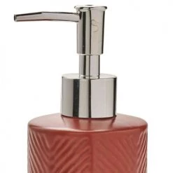 Rangements déco Soldes -Rangements déco Soldes distributeur de savon en ceramique terracotta 1