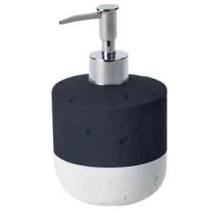 Guy Levasseur Rangements Salle De Bain Distributeur De Savon En Polyrésine Ecru -Rangements déco Soldes distributeur de savon en polyresine bleu