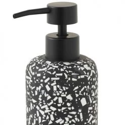 Guy Levasseur Rangements Salle De Bain Distributeur De Savon En Polyrésine Noir -Rangements déco Soldes distributeur de savon en polyresine noir 1