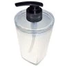 Home Bain Rangements Salle De Bain Distributeur De Savon En Polystyrène Plastique Transparent -Rangements déco Soldes distributeur de savon en polystyrene plastique transparent