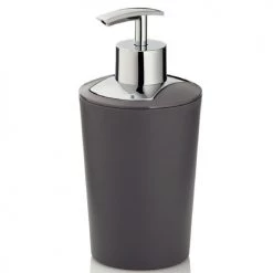 Kela Rangements Salle De Bain Distributeur De Savon Gris Et Argenté