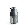 Qualy Design Rangements Salle De Bain Distributeur De Savon Liquide Pingouin Gris
