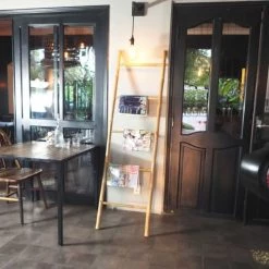 Casatera Rangements Salle De Bain Echelle Porte-serviette Bois Clair -Rangements déco Soldes echelle porte serviette bois clair 3