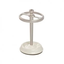 IDesign Rangements Salle De Bain Ensemble D'accessoires De Lavabo Pour Salle De Bain - Blanc -Rangements déco Soldes ensemble d accessoires de lavabo pour salle de bain blanc 3