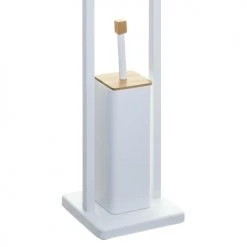 Home Maison Rangements Salle De Bain Ensemble Dérouleur Et Brosse Wc Métal Blanc X 20 -Rangements déco Soldes ensemble derouleur et brosse wc metal blanc x 20 3