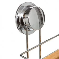 Five Simply Smart Rangements Salle De Bain Étagère 2 Niveaux Bambou Avec Ventouse -Rangements déco Soldes etagere 2 niveaux bambou avec ventouse 3