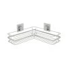 Compactor Rangements Salle De Bain Étagère à Ventouses D'angle -Rangements déco Soldes etagere a ventouses d angle
