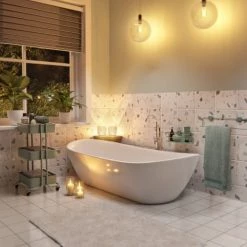 Compactor Rangements Salle De Bain Étagère Auto-adhésive 30 X 15,5 X H.15,5 Cm -Rangements déco Soldes etagere auto adhesive 30 x 15 5 x h 15 5 cm 4