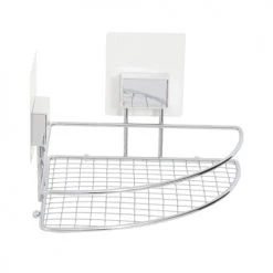 Compactor Rangements Salle De Bain Étagère Auto-adhésive D'angle -Rangements déco Soldes etagere auto adhesive d angle 2