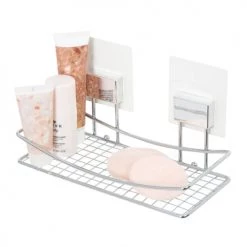 Compactor Rangements Salle De Bain Étagère Auto-adhésive L25cm -Rangements déco Soldes etagere auto adhesive l25cm 3