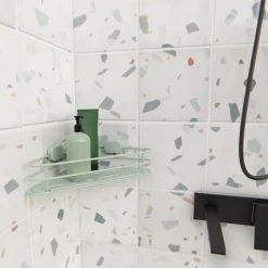 Compactor Rangements Salle De Bain Étagère D'angle 31,5 X 24 X H.13 Cm -Rangements déco Soldes etagere d angle 31 5 x 24 x h 13 cm 3