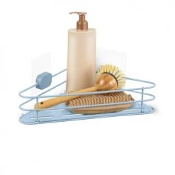 Compactor Rangements Salle De Bain Étagère D'angle Auto-adhésive 31,5 X 24 X H.13 Cm -Rangements déco Soldes etagere d angle auto adhesive 31 5 x 24 x h 13 cm 4