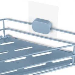 Compactor Rangements Salle De Bain Étagère D'angle Auto-adhésive 31,5 X 24 X H.13 Cm -Rangements déco Soldes etagere d angle auto adhesive 31 5 x 24 x h 13 cm 5