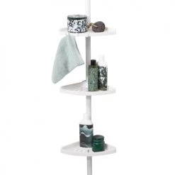 Compactor Rangements Salle De Bain Étagère D'angle De Douche 4 Tablettes 11 Compactor Rangements Salle De Bain Étagère D'angle De Douche 4 Tablettes -Rangements déco Soldes etagere d angle de douche 4 tablettes 3