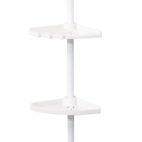 Compactor Rangements Salle De Bain Étagère D'angle De Douche 4 Tablettes 8 Compactor Rangements Salle De Bain Étagère D'angle De Douche 4 Tablettes – Image 6