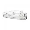 Wadiga Rangements Salle De Bain Étagère D'angle De Douche En Plastique Transparent à Ventouses