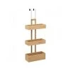 Five Simply Smart Rangements Salle De Bain Étagère De Porte 3 Niveaux Bambou -Rangements déco Soldes etagere de porte 3 niveaux bambou