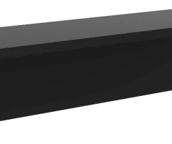 Allibert Rangements Salle De Bain Etagère Noire L40cm