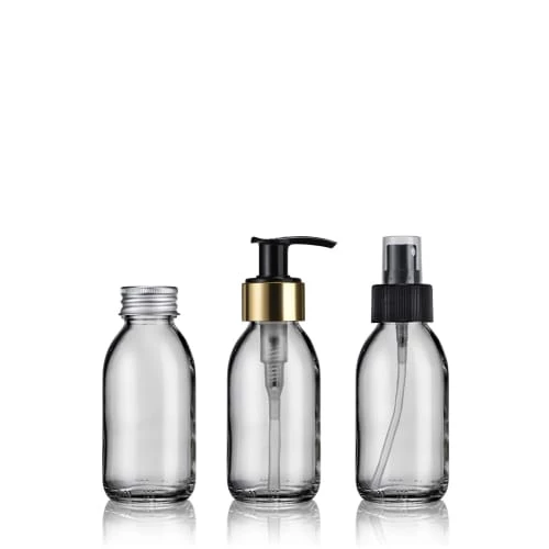 Little Pots Rangements Salle De Bain Flacon Verre Blanc 100ml Bouchon Alu + Dispenser + Vapo 3 Little Pots Rangements Salle De Bain Flacon Verre Blanc 100ml Bouchon Alu + Dispenser + Vapo