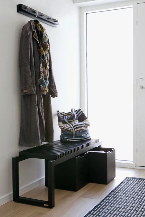 Skagerak Boîtes Grande Boîte Avec Roulettes En Bois Noir 4 Skagerak Boîtes Grande Boîte Avec Roulettes En Bois Noir – Image 2