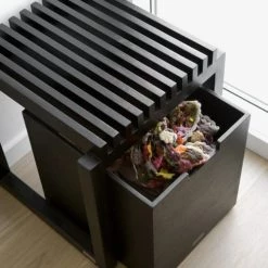 Skagerak Boîtes Grande Boîte Avec Roulettes En Bois Noir 10 Skagerak Boîtes Grande Boîte Avec Roulettes En Bois Noir -Rangements déco Soldes grande boite avec roulettes en bois noir 2