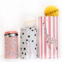 Yvonne Ellen Lot De 3 Boîtes En Métal 28cm 12 Yvonne Ellen Lot De 3 Boîtes En Métal 28cm -Rangements déco Soldes lot de 3 boites en metal 28cm 4