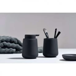 Zone Denmark Rangements Salle De Bain Mug Brosse à Dents Noir -Rangements déco Soldes mug brosse a dents noir 4