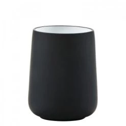 Zone Denmark Rangements Salle De Bain Mug Brosse à Dents Noir -Rangements déco Soldes mug brosse a dents noir 6