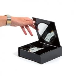 Compactor Rangements à Bijoux Organisateur Cosmétiques & Bijoux 14,8 X 14,8 X H.4,7 Cm. -Rangements déco Soldes organisateur cosmetiques bijoux 14 8 x 14 8 x h 4 7 cm 3