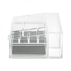 Compactor Rangements Salle De Bain Organisateur Cosmétiques & Bijoux 24 X 20.3 X H.9.4 Cm 11 Compactor Rangements Salle De Bain Organisateur Cosmétiques & Bijoux 24 X 20.3 X H.9.4 Cm -Rangements déco Soldes organisateur cosmetiques bijoux 24 x 20 3 x h 9 4 cm 3