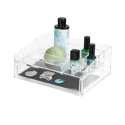 Compactor Rangements Salle De Bain Organisateur Cosmétiques & Bijoux 24 X 20.3 X H.9.4 Cm 7 Compactor Rangements Salle De Bain Organisateur Cosmétiques & Bijoux 24 X 20.3 X H.9.4 Cm – Image 5