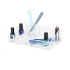 Compactor Rangements Salle De Bain Organisateur Cosmétiques & Bijoux 30.55 X 15.3 X H.9 Cm -Rangements déco Soldes organisateur cosmetiques bijoux 30 55 x 15 3 x h 9 cm 2