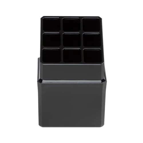 Compactor Rangements Salle De Bain Organisateur Cosmétiques & Bijoux 9.4 X 9.4 X H.13.1 Cm 4 Compactor Rangements Salle De Bain Organisateur Cosmétiques & Bijoux 9.4 X 9.4 X H.13.1 Cm – Image 2