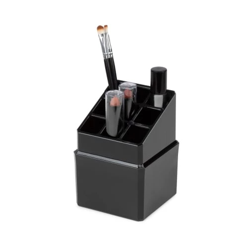 Compactor Rangements Salle De Bain Organisateur Cosmétiques & Bijoux 9.4 X 9.4 X H.13.1 Cm 6 Compactor Rangements Salle De Bain Organisateur Cosmétiques & Bijoux 9.4 X 9.4 X H.13.1 Cm – Image 4