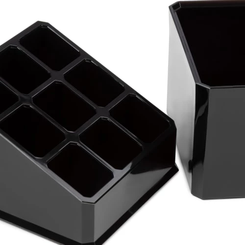 Compactor Rangements Salle De Bain Organisateur Cosmétiques & Bijoux 9.4 X 9.4 X H.13.1 Cm 7 Compactor Rangements Salle De Bain Organisateur Cosmétiques & Bijoux 9.4 X 9.4 X H.13.1 Cm – Image 5