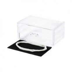 Compactor Rangements à Bijoux Organisateur Transparent Cosmétiques Et Bijoux 23,8x10,8cm -Rangements déco Soldes organisateur transparent cosmetiques et bijoux 23 8x10 8cm 2