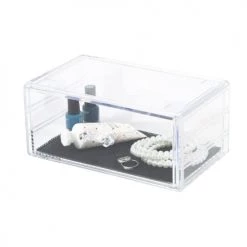 Compactor Rangements à Bijoux Organisateur Transparent Cosmétiques Et Bijoux 23,8x10,8cm -Rangements déco Soldes organisateur transparent cosmetiques et bijoux 23 8x10 8cm 5