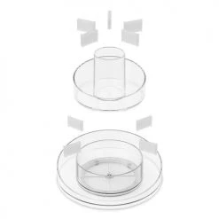 Umbra Rangements Salle De Bain Organiseur Transparent D26cm -Rangements déco Soldes organiseur transparent d26cm 2