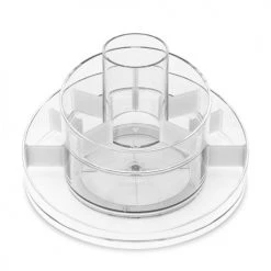 Umbra Rangements Salle De Bain Organiseur Transparent D26cm -Rangements déco Soldes organiseur transparent d26cm 3