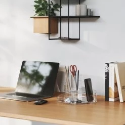 Umbra Rangements Salle De Bain Organiseur Transparent D26cm -Rangements déco Soldes organiseur transparent d26cm 4