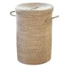 Casâme Paniers Et Corbeilles Panier à Linge En Jonc De Mer Naturel - Marron -Rangements déco Soldes panier a linge en jonc de mer naturel marron