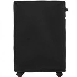 Tectake Paniers Et Corbeilles Panier à Linge étroit Sur Roulettes Noir -Rangements déco Soldes panier a linge etroit sur roulettes noir 2